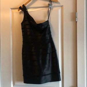 Black cocktail dress